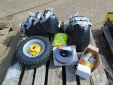 Fenders, Wheel, 110V Electrical Sockets, Welding Wire etc