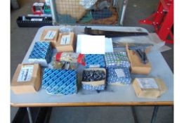 Screw, Nuts, Bolts door hinges etc New and Unused