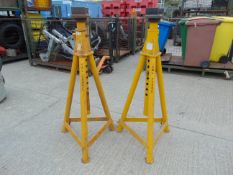 2x Heavy Duty 7500Kg Axle Stands