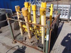 14x Queue Solutions Retractable Safety Barriers