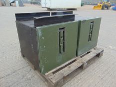 2 x MAN HX60 / HGV Lockable Side Locker Van, Truck, Trailer, Secure Tool boxes