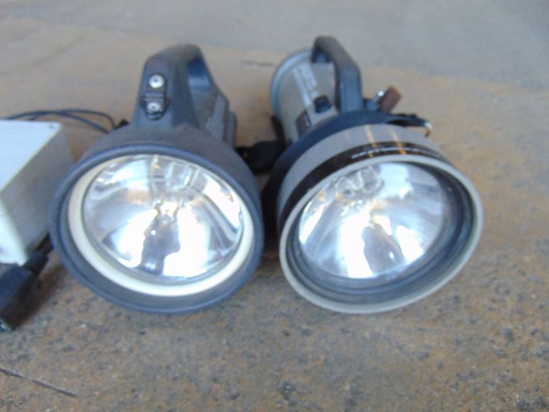 2 x Dragon Searchlights c/w Charger - Image 2 of 5