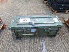 Mauser HD Steel Gun Barrel Transit Case With Accessories as shown 108cms x 41cms x 47cms
