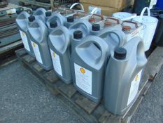 9x 5 Litre Drums of Shell Tellus S3M 32 Premium Zinc Free Industrial Hydraulic Fluid