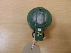STANLEY LONDON BRITISH ARMY ISSUE BRASS COMPASS IN MILS NATO MARKS