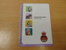 Very unusual British Army Afghanistan Language Card