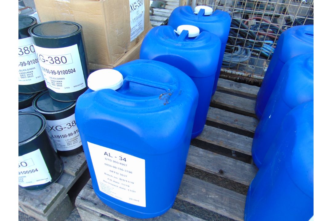 3x 25 Litre Drums of AL-34 Killfrost General Purpose De-icing Fluid - Image 1 of 2