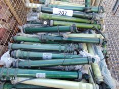 1 x Stillage of New Unissued Aluminium Vent Tubes as shown Approx 100 +