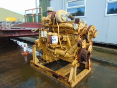 Caterpillar Wheel Loader 6cyl Turbo Diesel Engine in Frame as shown