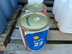 2x 3Kg Drums of Aeroshell 22 Multipurpose Grease