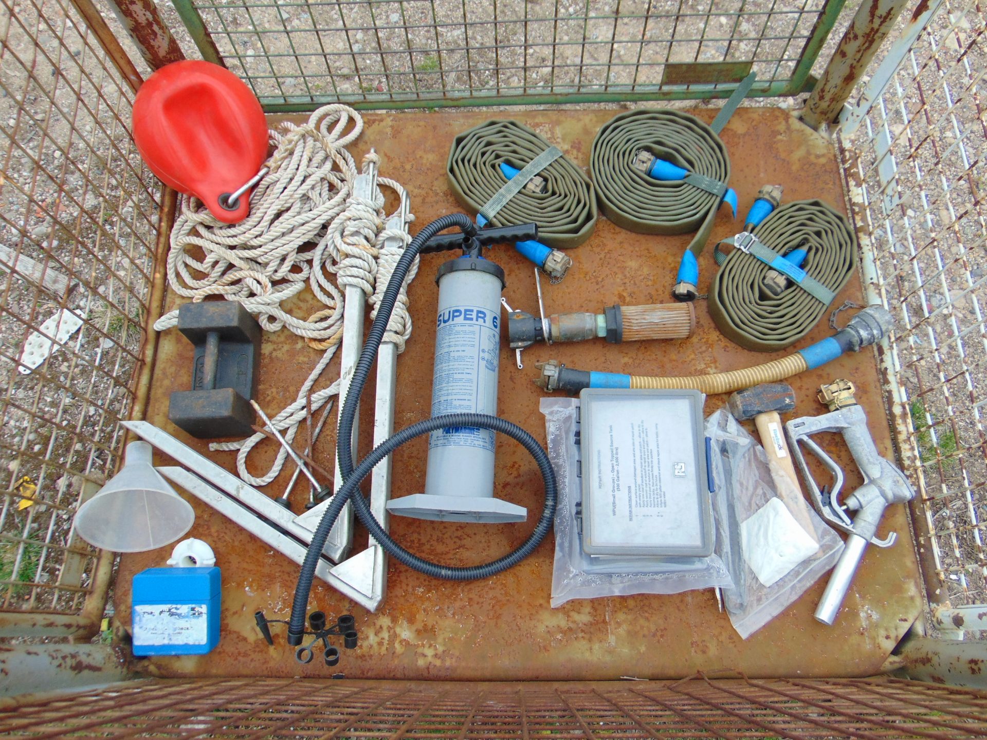 Mixed Hand Tools, Pump, Anchors etc