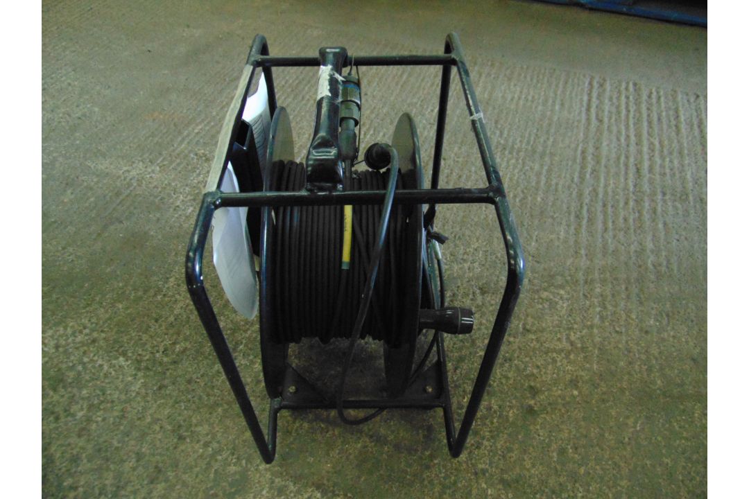 100m 2 Core Portable Cable Reel Unissued as shown - Image 2 of 5