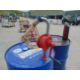 2x 205 Litre Steel Drums C/W Pumps - Image 2 of 3