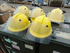5 x Firefighter Helmets