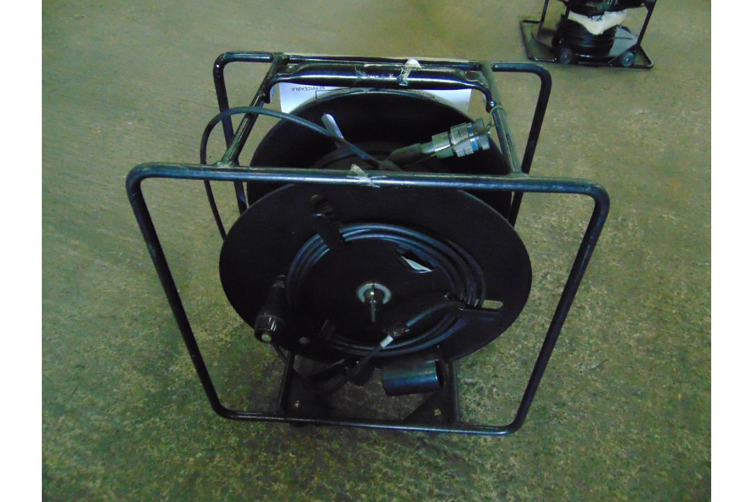 100m 2 Core Portable Cable Reel Unissued as shown - Image 1 of 5