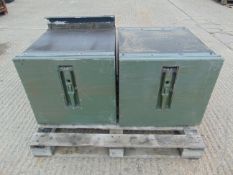2 x MAN HX60 / HGV Lockable Side Locker Van, Truck, Trailer, Secure Tool boxes