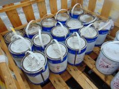 15x Unissued 5 Litre Sherwin Williams C530 Alkyd Finish High Quality Lead Free Gloss Finish Paint