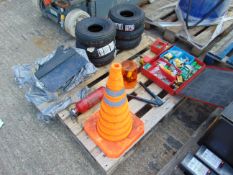 Tyres, Bulbs, Beacon, Mud Flaps etc