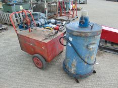 Task Master Mobile Fuel Retriever Trolley & Kismet Air Operated Grease Pump