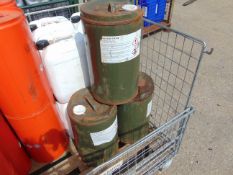 3x Unissued 25L OX-40 Water Based Hydraulic Fluid