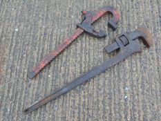 2x Large Wrenches