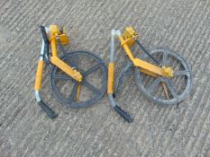 2x Trumeter Measuring Wheels
