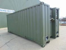 Demountable Front Line Ablution Unit in 20ft Container with hook loader, Twist Locks Etc