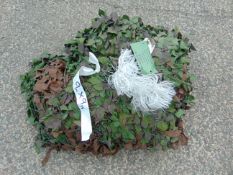 x Reserve Unissued 9m x 9m Original Camouflaged Woodland Netting