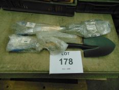 2 x D Handle Short CES Shovels Unissued