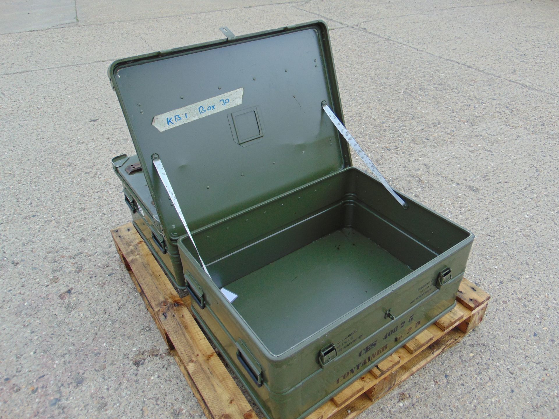 2x Aluminium Zarges Transit Cases - Image 10 of 11