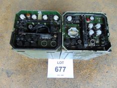 Clansman 353 Transmitter Recievers and Digital Master unit 2 x units as shown