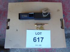 Very Nice New Unused Brass Bosuns Navy Whistle