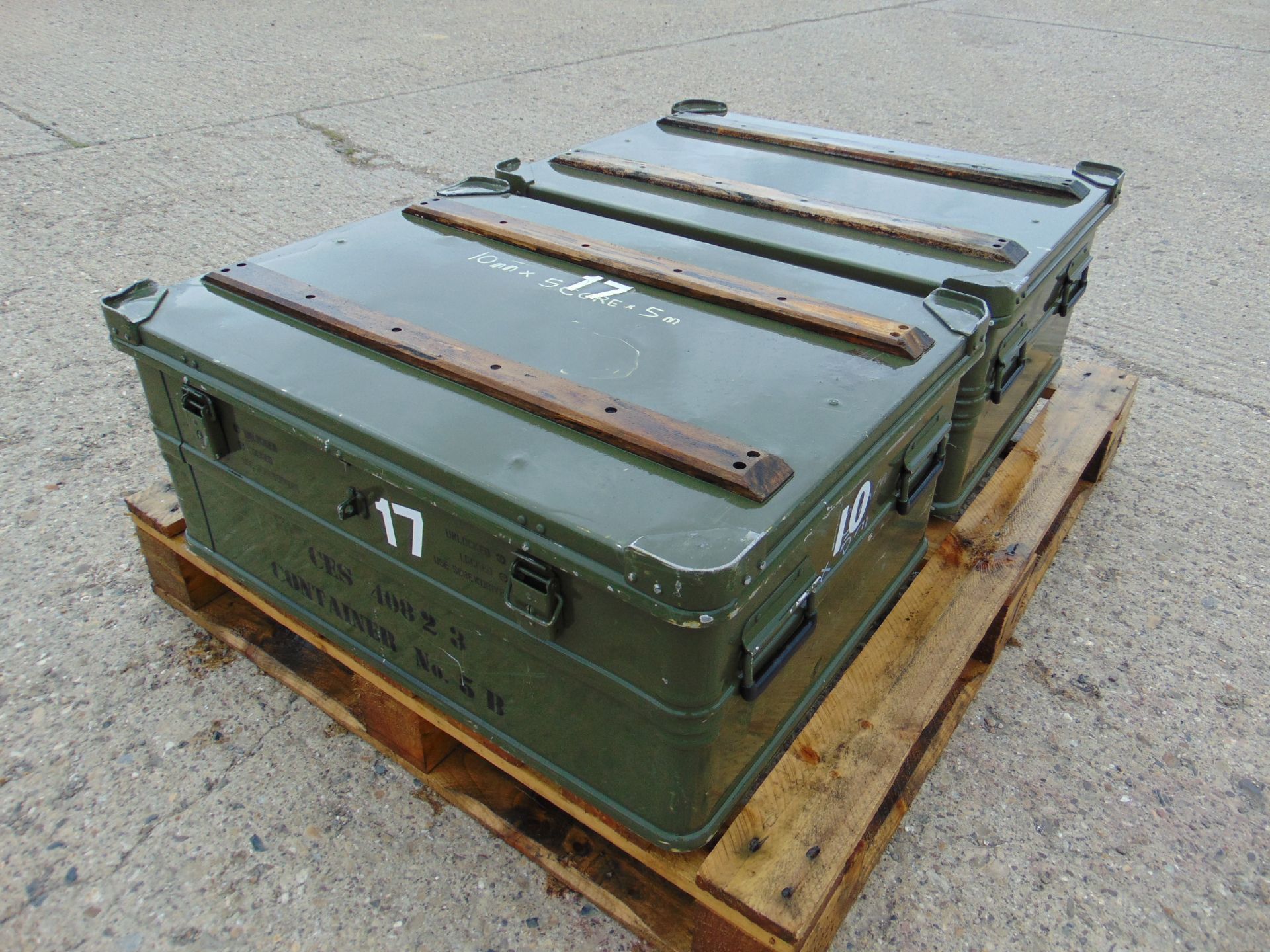 2x Aluminium Zarges Transit Cases - Image 4 of 11