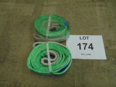 2 x HD Winching Strops Unissued