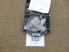 New Unissued 1/2 inch Compact Air Wrench c/w Sockets etc