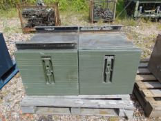 2 x MAN HX60 / HGV Lockable Side Locker Van, Truck, Trailer, Secure Tool boxes