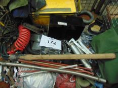 1 x Stillage of FV / Recovery Spares and Equipment inc D Shackles Ammo Boxes etc