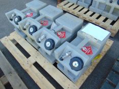 4x Barrus RDG062 5 gal Boat Fuel Tanks with gauges and quick fit couplings