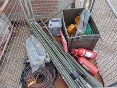 Tent Poles, Tent Pegs, Airline, Boiling Vessel etc