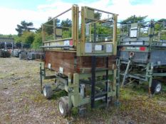 UK Lift Hydraulic Servicing Platform Direct from RAF. as shown