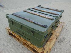 2x Aluminium Zarges Transit Cases