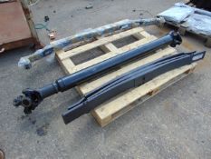 Unissued Leaf Springs & Prop Shaft