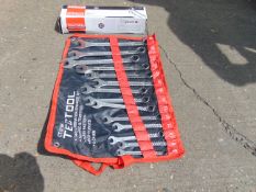 Tectool 14 pcs Spanners set Unissued