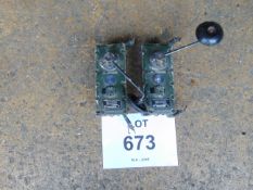 2 x Clansman Hand operated battery chargers V.Rare