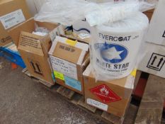 3x Unissued 3L Drums of Evercoat White Star Premium Autobody Filler Kits