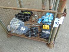 1 x Stillage of Robin Continuity Tester, Snatch Block (CVRT), Lifting Strop, Bolt Croppers etc