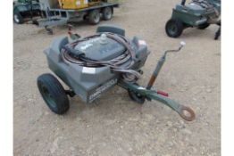 Aircraft Battery Electrical Starter Trolley c/w Batteries and Cables, From RAF