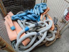 1 x Stillage of Kinetic Tow Ropes, Recovery Strops etc as shown