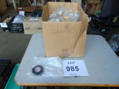 50 Rolls of Unissued Insulating Tape Black and Yellow