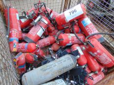 2 x Stillages Fire Extinguishes, Brackets, Holders etc